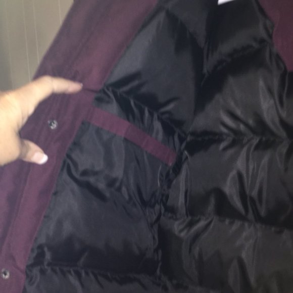 Alpine Tek down filled maroon color size small for extreme cold weather - Picture 8 of 10